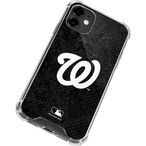 MLB Washington Nationals Dark Wash iPhone 12 Mini Clear Case