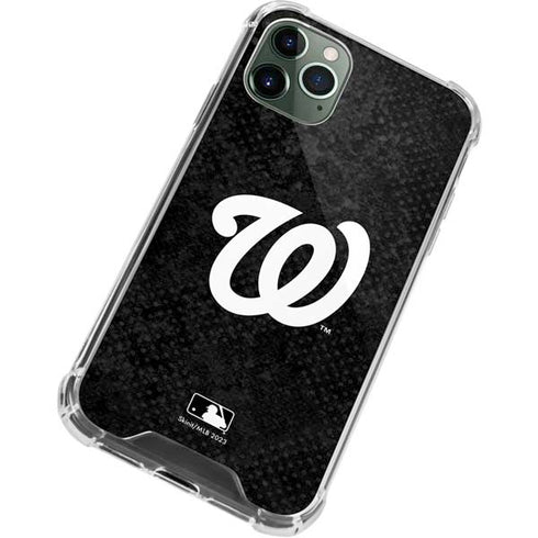 MLB Washington Nationals Dark Wash iPhone 12 Pro Max Clear Case