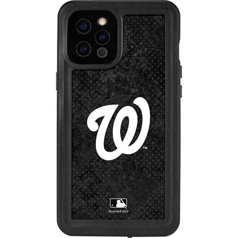 MLB Washington Nationals Dark Wash iPhone 12 Pro Max Waterproof Case
