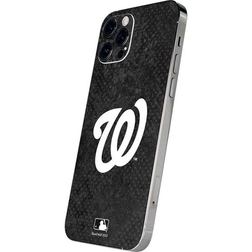 MLB Washington Nationals Dark Wash iPhone 12 Pro Skin
