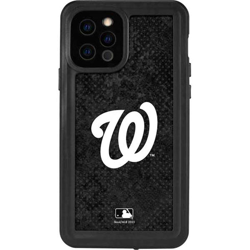 MLB Washington Nationals Dark Wash iPhone 12 Pro Waterproof Case