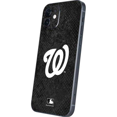 MLB Washington Nationals Dark Wash iPhone 12 Skin