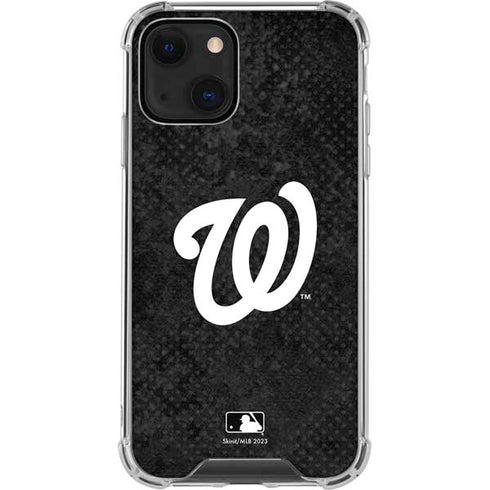 MLB Washington Nationals Dark Wash iPhone 13 Clear Case