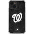 MLB Washington Nationals Dark Wash iPhone 13 Mini Clear Case