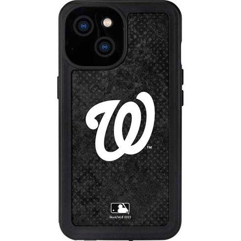 MLB Washington Nationals Dark Wash iPhone 13 Mini Waterproof Case