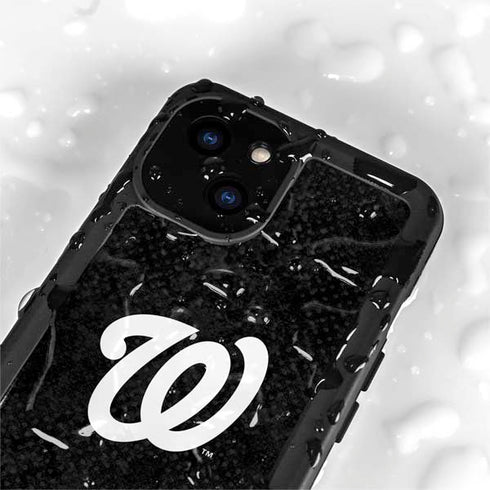 MLB Washington Nationals Dark Wash iPhone 13 Mini Waterproof Case
