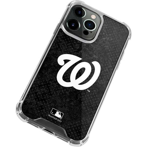 MLB Washington Nationals Dark Wash iPhone 13 Pro Clear Case