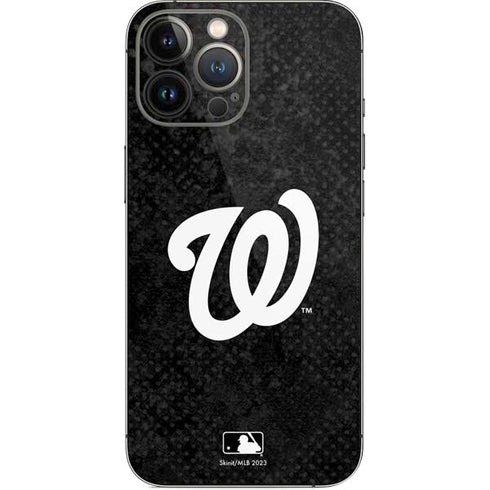 MLB Washington Nationals Dark Wash iPhone 13 Pro Max Skin