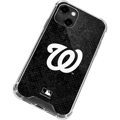 MLB Washington Nationals Dark Wash iPhone 14 Clear Case