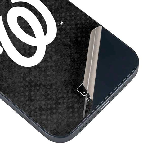 MLB Washington Nationals Dark Wash iPhone 15 Plus Skin