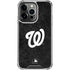 MLB Washington Nationals Dark Wash iPhone 15 Pro Clear Case