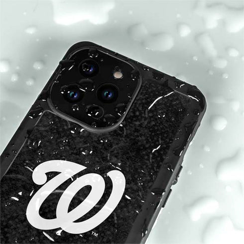 MLB Washington Nationals Dark Wash iPhone 14 Pro Waterproof Case