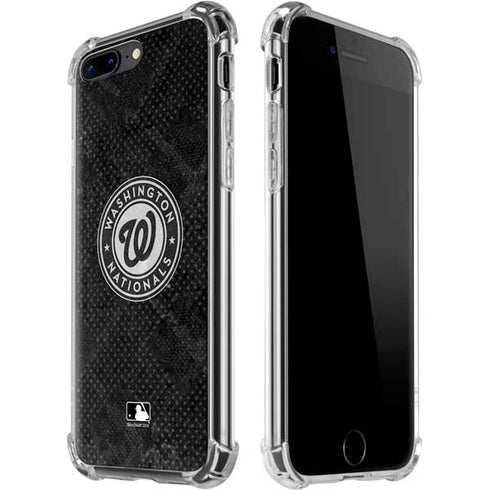 MLB Washington Nationals Dark Wash iPhone 7/8 Plus Clear Case