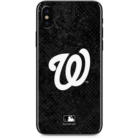 MLB Washington Nationals Dark Wash iPhone X Skin