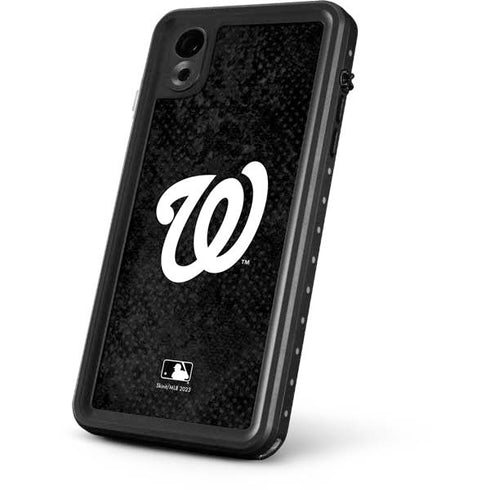 MLB Washington Nationals Dark Wash iPhone XR Waterproof Case