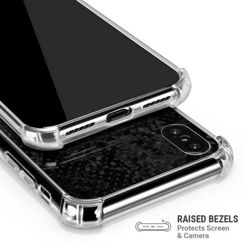 MLB Washington Nationals Dark Wash iPhone XS Max Clear Case