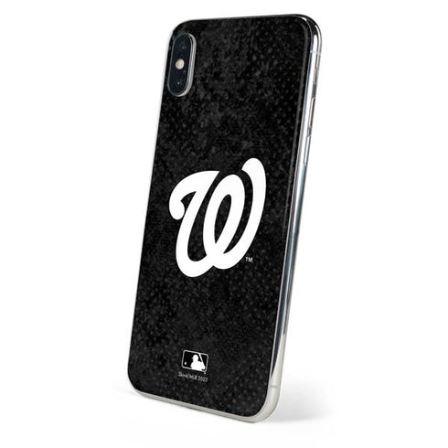 MLB Washington Nationals Dark Wash iPhone XS Max Skin