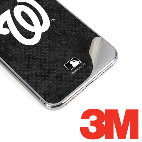 MLB Washington Nationals Dark Wash iPhone XS Max Skin