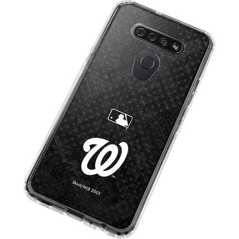MLB Washington Nationals Dark Wash LG K51/Q51 Clear Case