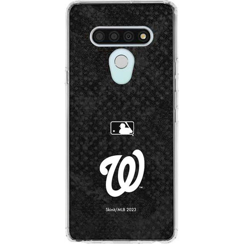 MLB Washington Nationals Dark Wash LG Stylo 6 Clear Case