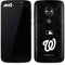 MLB Washington Nationals Dark Wash Moto E5 Play Skin