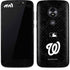 MLB Washington Nationals Dark Wash Moto E5 Play Skin