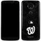 MLB Washington Nationals Dark Wash Moto E5 Plus Skin
