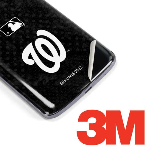 MLB Washington Nationals Dark Wash Moto E5 Plus Skin