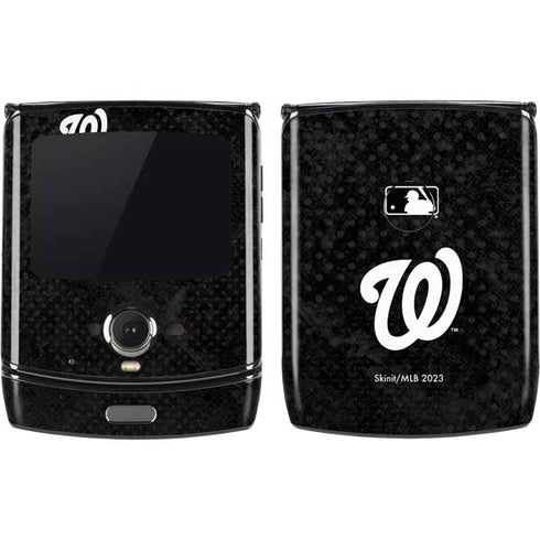 MLB Washington Nationals Dark Wash Motorola RAZR Skin