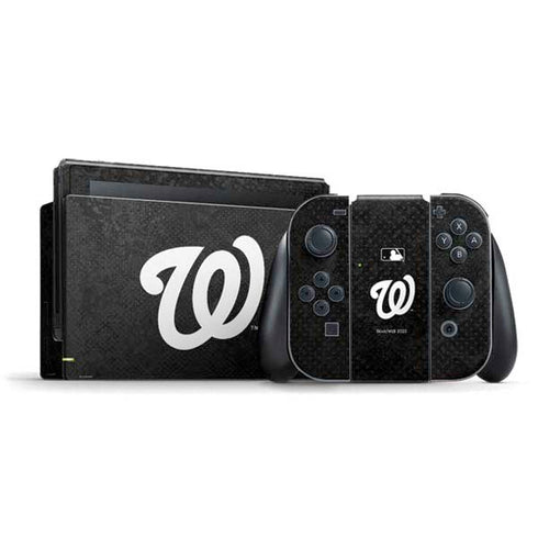 MLB Washington Nationals Dark Wash Nintendo Switch Bundle Skin