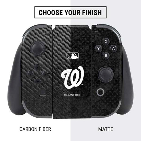 MLB Washington Nationals Dark Wash Nintendo Switch Bundle Skin