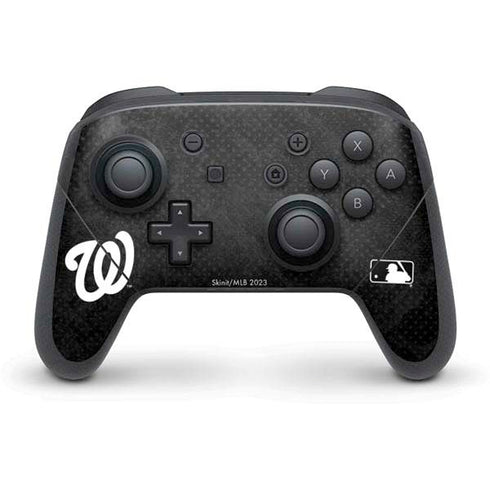 MLB Washington Nationals Dark Wash Nintendo Switch Pro Controller Skin