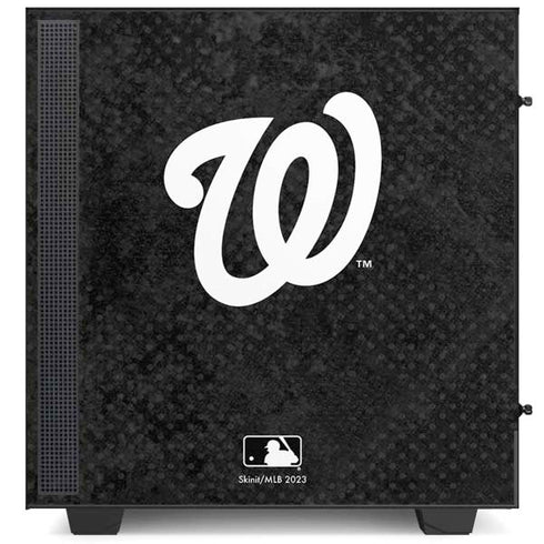MLB Washington Nationals Dark Wash NZXT H510 Compact ATX Mid-Tower Case Skin