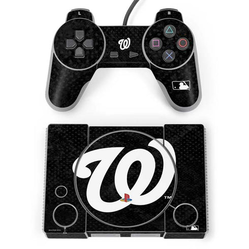 MLB Washington Nationals Dark Wash PlayStation Classic Bundle Skin