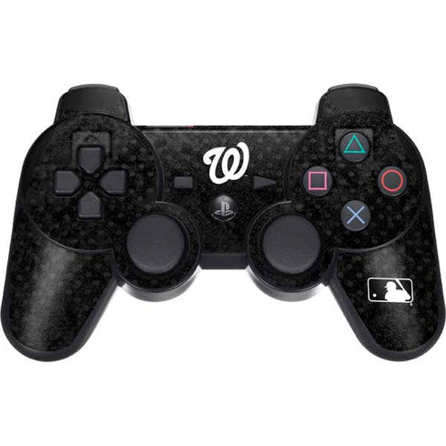 MLB Washington Nationals Dark Wash PS3 Dual Shock wireless controller Skin