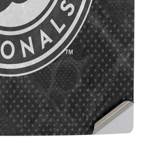 MLB Washington Nationals Dark Wash PS5 Console Skin