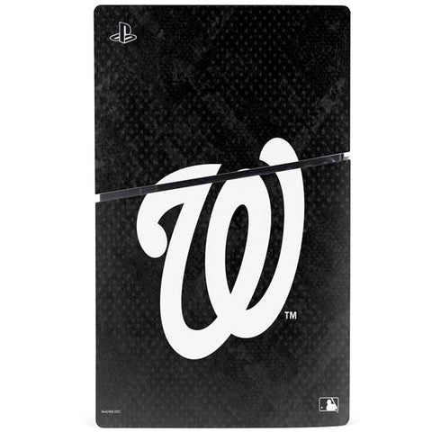 MLB Washington Nationals Dark Wash PS5 Slim Digital Edition Console Skin