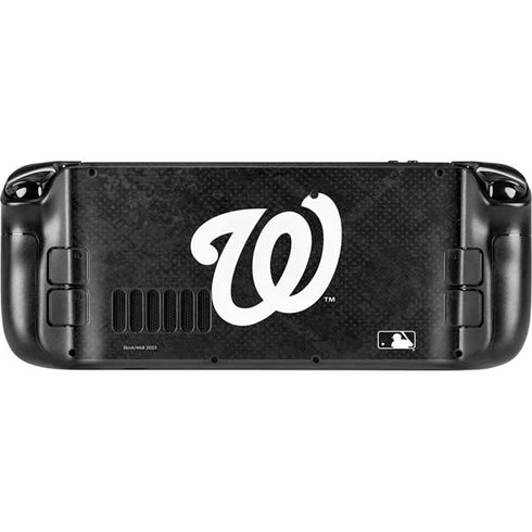 MLB Washington Nationals Dark Wash Steam Deck Handheld Gaming Computer Skin