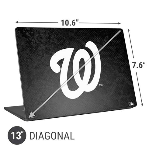 MLB Washington Nationals Dark Wash Universal Laptop 13in (10.6 x 7.6in) Skin
