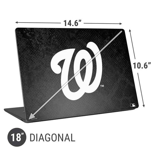 MLB Washington Nationals Dark Wash Universal Laptop 18in (14.6 x 10.6in) Skin