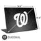 MLB Washington Nationals Dark Wash Universal Laptop 18in (14.6 x 10.6in) Skin