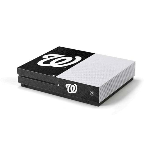 MLB Washington Nationals Dark Wash Xbox One S Console Skin