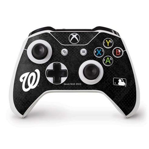MLB Washington Nationals Dark Wash Xbox One S Controller Skin