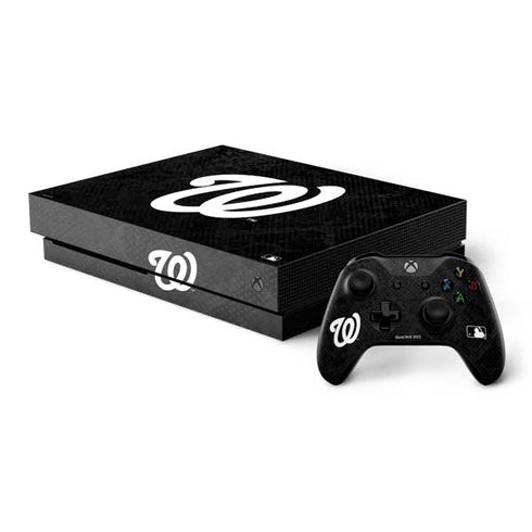 MLB Washington Nationals Dark Wash Xbox One X Bundle Skin