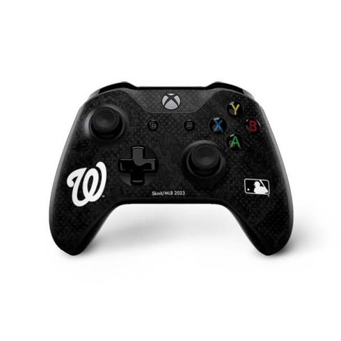 MLB Washington Nationals Dark Wash Xbox One X Controller Skin