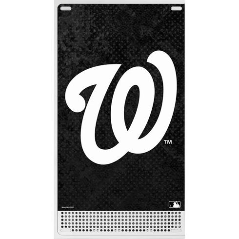 MLB Washington Nationals Dark Wash Xbox Series S Console Skin