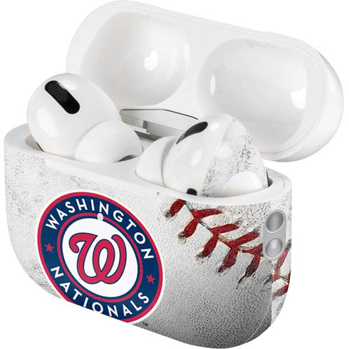 MLB Washington Nationals Game Ball AirPods Pro 2nd Gen Skin