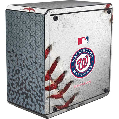 MLB Washington Nationals Game Ball Cooler Master MasterBox Q300L Mini Tower Skin