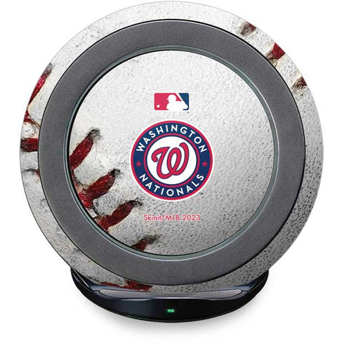 MLB Washington Nationals Game Ball Fast Charge Wireless Charging Stand Skin