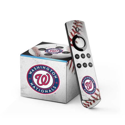 MLB Washington Nationals Game Ball Fire TV Cube Skin